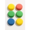 8 Parça Makaron Model Araba Cila Süngeri Seti, 9.5 cm Çaplı