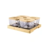 9 Parça Cam Kahvaltılık Set
