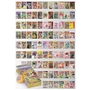 90 Adet Vintage Anime Temalı Duvar Poster Seti, Özel Tasarım Kutulu