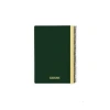 A4 120 Yaprak Çizgili Spiralli Defter - Yeşil Karton Kapak