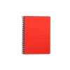 A4 Boyutunda 6 Konulu Spiralli Defter, 180 Yaprak, Kırmızı Kapak