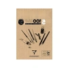 A4 Boyutunda Yapışkan Kenarlı Kraft Defter