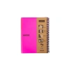A4 Spiralli Defter, 210 Yaprak, 7 Konulu, Pembe PP Kapak
