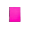 A4 Spiralli Defter, 210 Yaprak, 7 Konulu, Pembe PP Kapak