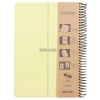 A4 Spiralli Defter, 210 Yaprak, 7 Konulu, Sarı