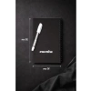 A5 Çizgisiz Spiralli Defter, Premium Kalite, Beyaz Jel Kalem Hediye