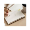 A5 Kraft Karton Kapaklı 70 Yaprak Kareli Not Defteri