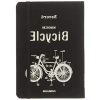 A6 Tekstil Kapak Çizgili Defter, Beyaz, 100 Yaprak