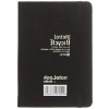 A6 Tekstil Kapak Çizgili Defter, Beyaz, 100 Yaprak