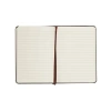 A6 Tekstil Kapak Çizgili Defter, Beyaz, 100 Yaprak