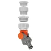 Açılı Musluk Parçası - 26,5 mm ve 21 mm Dişli
