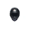 Aerodinamik Tasarımlı Kapalı Motosiklet Kaskı - Matt Black