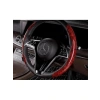 Ahşap Desenli Kaymaz Karbon Fiber Direksiyon Kılıfı Seti - 2 Adet