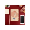 Ahşap Kapaklı Çizgisiz Defter 12x18 cm, 48 Yaprak