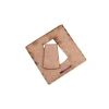 Ahşap Mini Fotoğraf Çerçevesi Seti, 2 Adet 9x9 cm