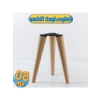 Ahşap Zigon Sehpa Ayak Takımı - 50 cm, 3lü Set