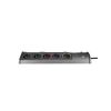 Akım Korumalı 3 Metre Priz - 1860 Joule, 1 USB, 1 Type-C, 2.1A/5V