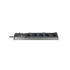 Akım Korumalı 3 Metre Priz - 1860 Joule, 1 USB, 1 Type-C, 2.1A/5V