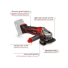 Akülü Avuç Taşlama 18V - 125 mm Disk ile Güçlü Kesim