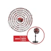 Akülü Ayaklı Vantilatör - 18 V, 4 Hız Ayarı