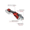 Akülü Budama Testeresi, 18V, 100 mm Kesim Kalınlığı