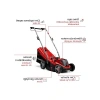 Akülü Çim Biçme Makinesi - 18V, 33 cm Kesme Genişliği