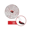 Akülü Çim Biçme Makinesi, 36V, 33 cm Kesim Genişliği