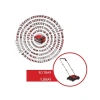 Akülü Kazıma/Havalandırma Makinesi, 28 cm Çalışma Genişliği, Kömürsüz Motor