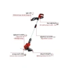 Akülü Kenar Kesme Makinesi - 18V Ayarlanabilir Motor Başlığı