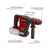 Akülü Kırıcı - 18 V, 4.0 J, SDS-plus, Kompakt Tasarım