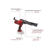 Akülü Silikon Tabancası - 18 V, 310 ml Kartuş Desteği