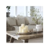 Alevsiz LED Mum - Krema Renk - 5 x 15 cm