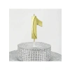 Altın Renkli 1 Sayılı Mum - 6.5 cm