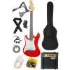 Amfili Full 3/4 Boy Elektro Gitar Seti - Kırmızı (8-12 Yaş)