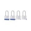 Anahtarlı Dış Mekan Asma Kilit - 4lü Set, Dayanıklı Çelik Gövde