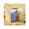 Ayarlanabilir Bölmeli Şeffaf Organizer Kutusu (2li Set)
