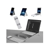 Ayarlanabilir Metal Dizüstü Laptop Standı - Katlanabilir ve Taşınabilir