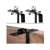 Ayarlanabilir Metal Kapı Arkası Askılık - 6 Kanca