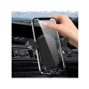 Ayarlanabilir V Tipi Araba Telefon Tutacağı - Siyah Metal