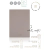 B5 Esnek Kapak Defter, 128 Yaprak, Çizgili, Krem
