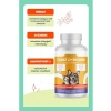 Bağışıklık Sistemi Desteği İçin C Vitamini Tabletleri, 75 Tablet