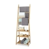 Bambu 3 Raflı Havlu Askısı - Banyo Düzenleyici Organizer