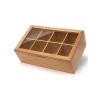 Bambu Organizer, Mıknatıslı Kapaklı Çay Kutusu