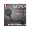 Benzersiz Metal Pop Filtresi, Gooseneck ile Ayarlanabilir