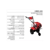 Benzinli Çapa Makinesi 7 Hp - Bahçe Toprak İşleme
