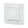 Beyaz Kare Anahtar - 250V 10AX