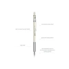 Beyaz Mekanik Kurşun Kalem, 0.7 mm, Metal Gövde