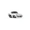 Beyaz Muscle Araba - 1963 Chevy Corvette Stingray Model Araba