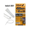 Beyaz Plastik Cırt Kelepçe - 100 Adet (4.8 x 450 mm)