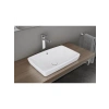 Beyaz Seramik Süzgeç - Lavabo Sifon Üst Grubu